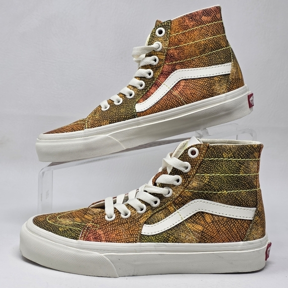 Vans SK8 Hi Tapered Reptile Snake skin High Top sneaker Mens Size 4/Womens 5.5 main image 4